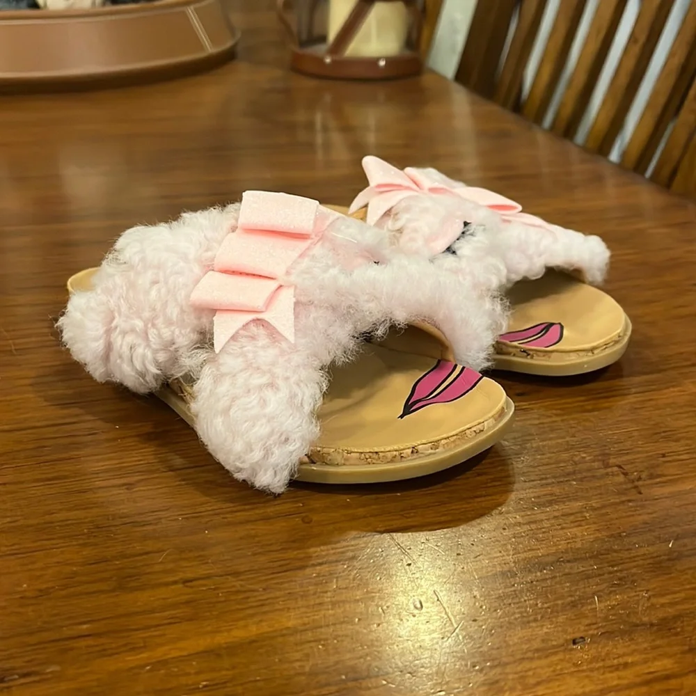 Ugg Australia K Staceee slippers Slides Sandals Shoes Girls Toddlers Size 12
